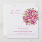 結婚式の招待状 招待状 (正面)