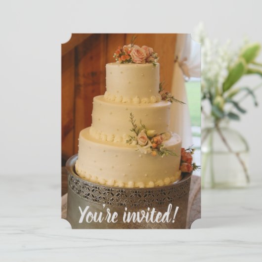 結婚式の招待状 招待状 (スタンド正面)