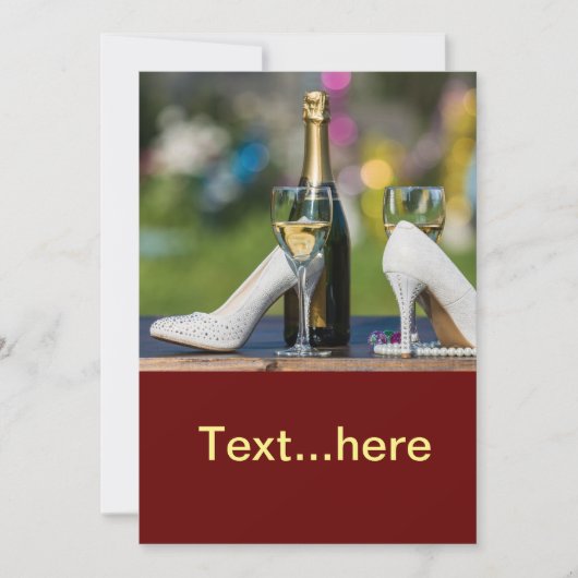 結婚式の招待状 招待状 (正面)