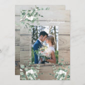 結婚式の招待状 招待状 (正面/裏面)