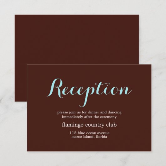 結婚式の招待状 招待状 (正面/裏面)