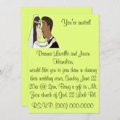 結婚式の招待状 招待状 (正面/裏面)