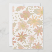 結婚式の招待状 招待状 (裏面)