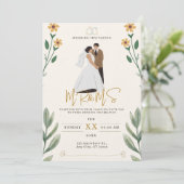 結婚式の招待状 招待状 (スタンド正面)
