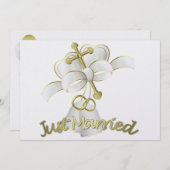 結婚式の招待状 招待状 (正面/裏面)