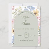 結婚式の招待状 招待状 (正面)