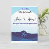 結婚式の招待状 招待状 (スタンド正面)