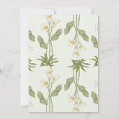 結婚式の招待状 招待状 (裏面)