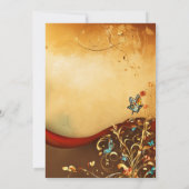 結婚式の招待状 招待状 (裏面)