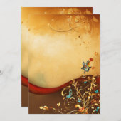 結婚式の招待状 招待状 (正面/裏面)