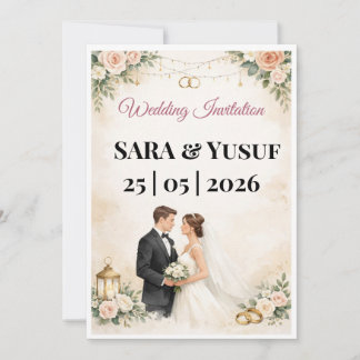 結婚式の招待状 招待状