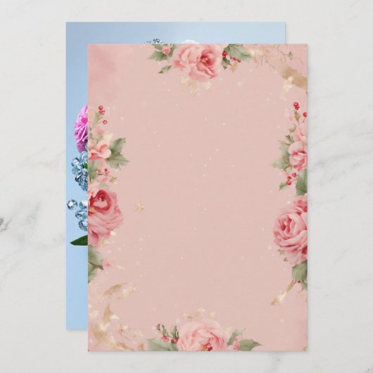 結婚式の招待状 招待状 (正面/裏面)