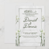 結婚式の招待状 招待状 (正面/裏面)