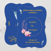 結婚式の招待状 招待状 (正面/裏面)