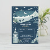 結婚式の招待状 招待状 (スタンド正面)