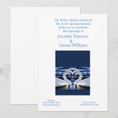 結婚式の招待状 招待状 (正面/裏面)