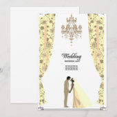 結婚式の招待状 招待状 (正面/裏面)