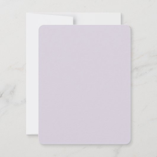 結婚式の招待状 招待状 (裏面)