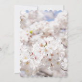 結婚式の招待状 招待状 (裏面)