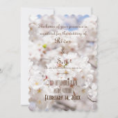 結婚式の招待状 招待状 (正面)