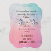 結婚式の招待状 招待状 (正面/裏面)