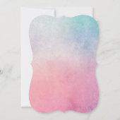 結婚式の招待状 招待状 (裏面)