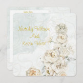 結婚式の招待状 招待状 (正面/裏面)