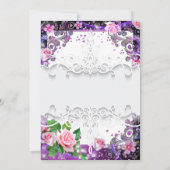 結婚式の招待状 招待状 (裏面)