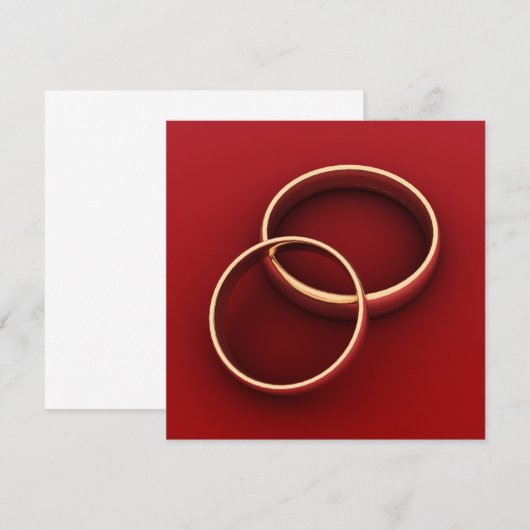 結婚式の招待状 招待状 (正面/裏面)