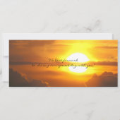 結婚式の招待状（ＲＳＶＰ付き） 招待状 (裏面)