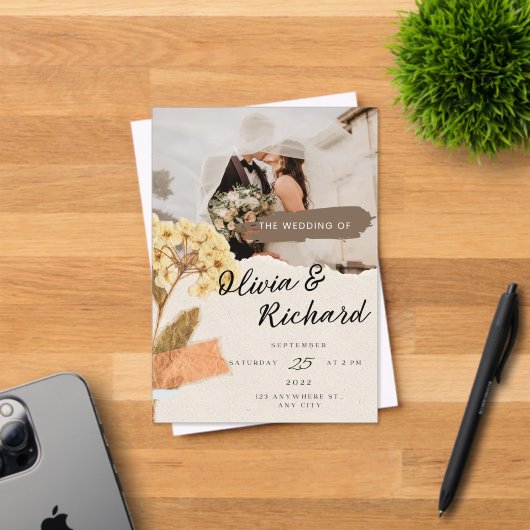 結婚式の招待状 2026 アクリル招待状 (インサイチュ (招待状))