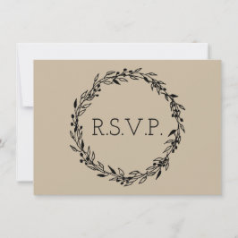 結婚式の招待状 RSVP 返信カード 文房具 招待状