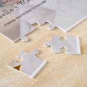 結婚式の招待状（Save The Date） ジグソーパズル (側面)