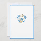 結婚式の招待状（Save the Date） 招待状 (裏面)