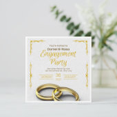 結婚式の招待状 Save The Dates 招待状 (スタンド正面)
