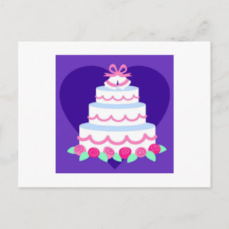 結婚式の招待 ポストカード