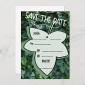 結婚式の招待 招待状 (正面/裏面)