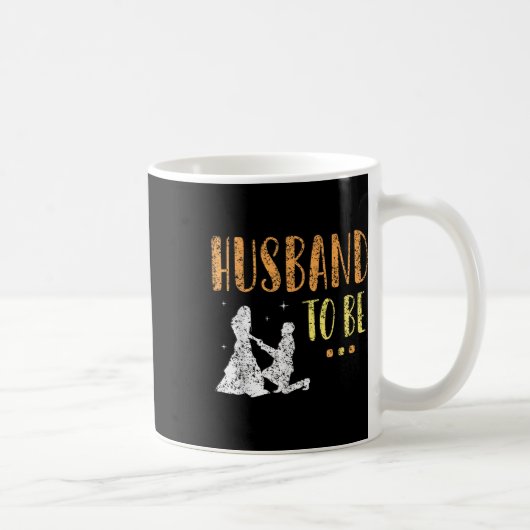結婚式の新郎と新婦のパーティー コーヒーマグカップ (右)
