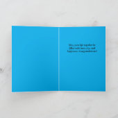 結婚式の日おめでとう カード (内部)