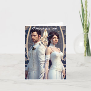 結婚式の日おめでとう カード