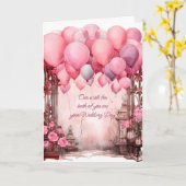 結婚式の日に二人ともお願い カード (黄色い花)