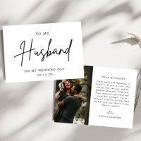 結婚式の日に夫に写真を送る
