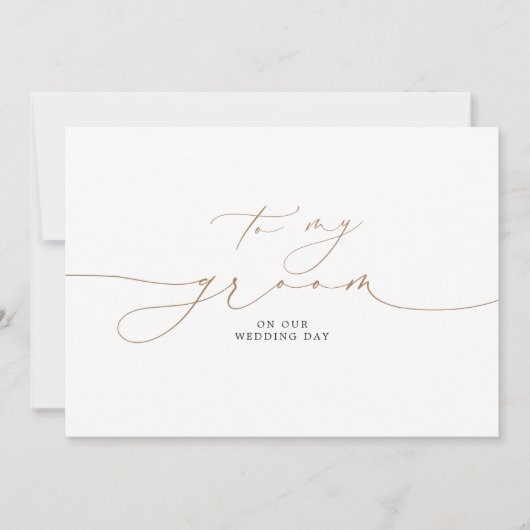 結婚式の日に新郎にエレガント (正面)