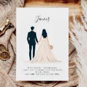 結婚式の日に新郎に、夫のカードに 招待状