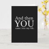 結婚式の日に花婿や花嫁を愛してください カード (黄色い花)