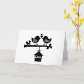 **結婚式の日に**非常に特別なロバ**"カード カード (黄色い花)