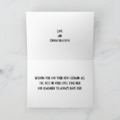 結婚式の日のお姉さんの恋 カード (内部)