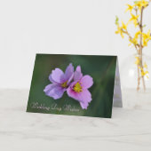 結婚式の日の写真カード カード (黄色い花)