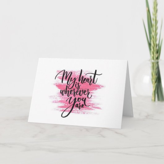 **結婚式の日の私の新郎**待てない！ カード (正面)