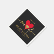 結婚式の日エレガントハート私たちはリハーサルディナー